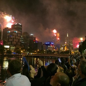 NYE 2014 Southbank, Melbourne