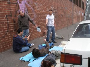 Shooting Scene from Samaritan